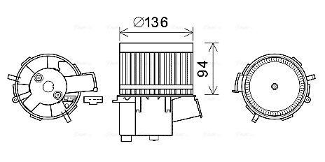 AVA QUALITY COOLING Salongipuhur FT8435